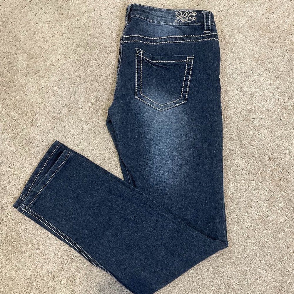 Bubble Gum Girls Low Rise Straight Leg Jeans sz 13/14 EUC